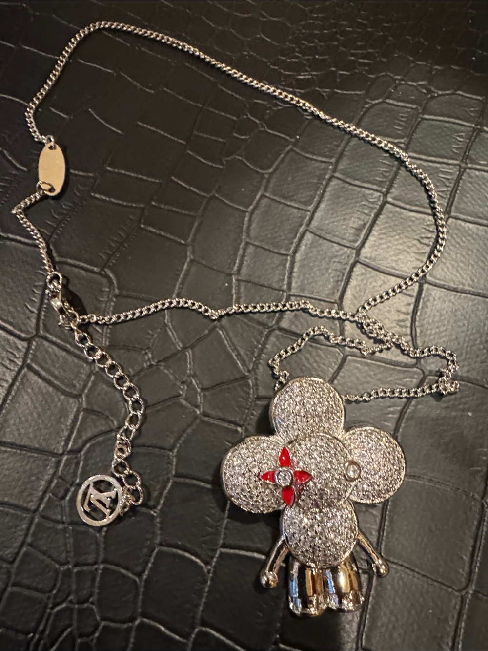 LV Vivienne Silver-Tone Necklace - Picture 3 of 10